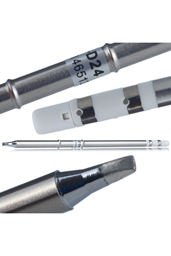 Rosfix T12-D24 Soldering Tip | Fast Heating, Integrated Sensor, 300°C