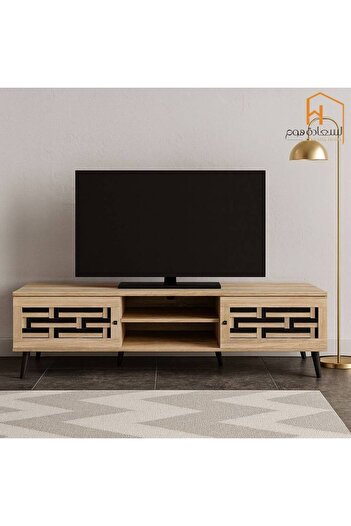 Al Saada Home Premium Television Unit - 180×40×45 cm - Wooden