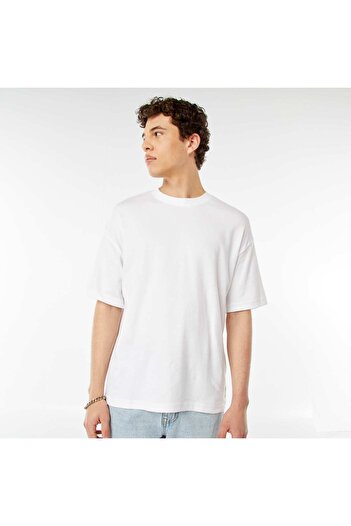 KIABI Round neck cotton T-shirt WHITE