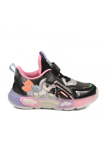 pepino Black Girls' Sports Shoes