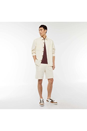 KIABI Plain jersey straight T-shirt PURPLE
