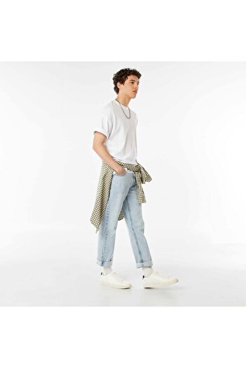 KIABI Round neck cotton T-shirt WHITE