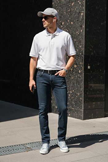 ENZİM JEANS Erkek Likralı Regular Fit Jeans