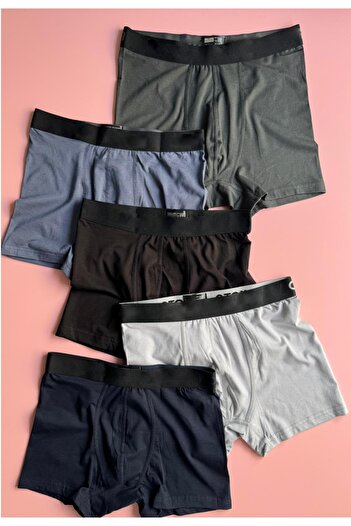 Elosia Obidian Calm |   3-Pack Modal Fabric and Lycra Men's Boxers