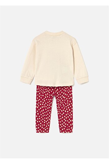 MAYORAL Baby Girl Printed 2-Piece Top and Bottom Set Red 2745