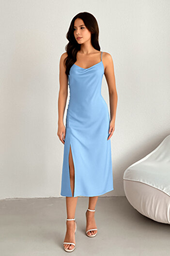 Welike Sofia women's satin dress