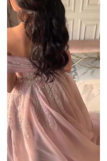 TRAF Flesh color dress