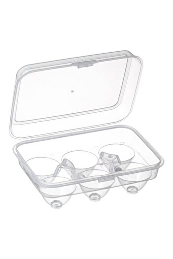 ANTBRO Egg container, Antbro, plastic, with lid, transparent, 28x10.2x7.2cm