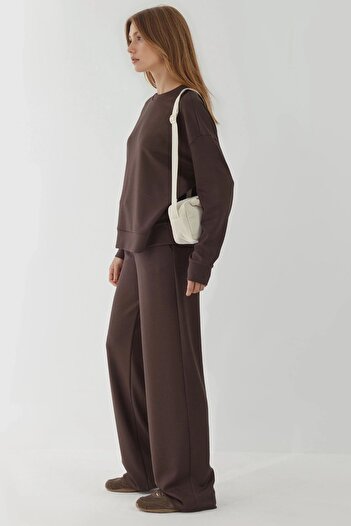 Hiccup Modal Touch Wide Leg Sweatpants