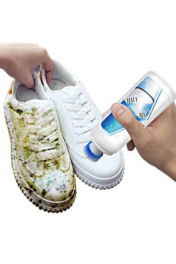 Generic Shoe Whitener 100ml, Shoe Cleaner with Brush