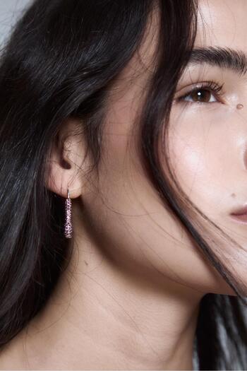 Stradivarius Set of 4 pairs of shiny earrings