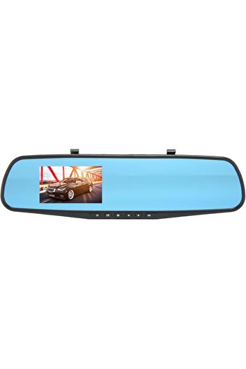Generic Car DVR Rearview Mirror Camera 1080P HD, G-Sensor, Night Vision, Loop Recording & Backup Camera
