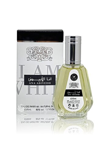 ARD AL ZAAFARAN I AM WHITE (U) EDP 50ML