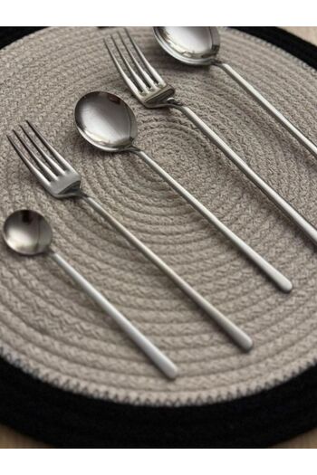 Perodia 30 Piece Serdivan Cutlery Set for 6 People