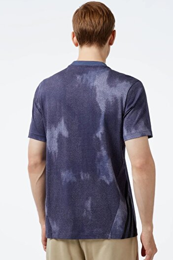 adidas M Fi 3S T Tricou de antrenament multicolor pentru bărbați Tricou de antrenament pentru bărbați Albastru