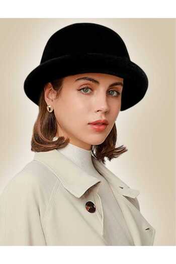 Confortino Elegant women's hats with turned-up brims PRINCESSA - one size, adjustable