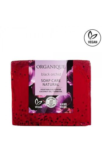 Organique Cosmetics Soap, vegan with Black Orchid, Organique Cosmetics, 100 g