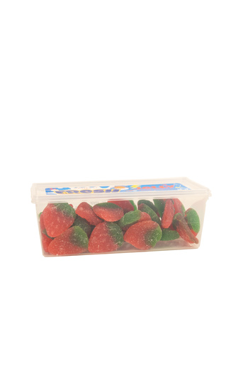 Vanelli Jelly Fresh Sugared Strawberry - 24x200g Box - Strawberry Flavor