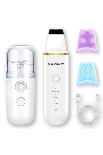 NEO Ultrasound Facial Cleaning Device Novary® with Massage, Peeling, Moisturizing, Acne Removal, Liftin