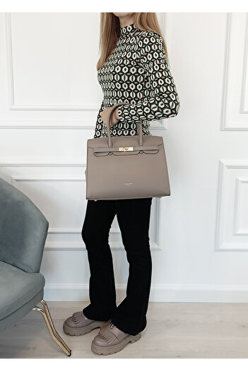 David Jones large light taupe bag CM7391-1 17