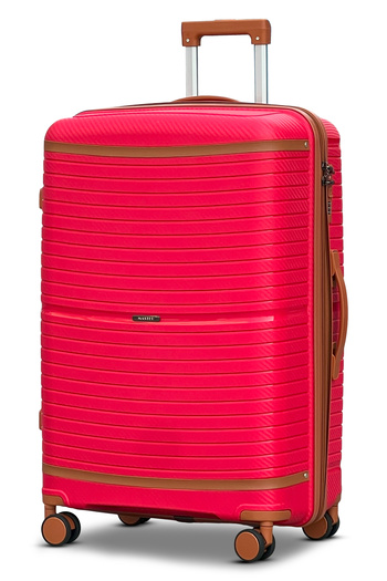 ZAAPPY Hard Shell 28 Inch (30-35kg) Unbreakable Luggage Lightweight, Secured Lock, Smooth Wheels