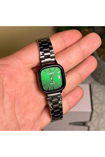 Casio Casio LTP Black and Green Women's Watch