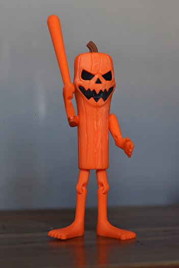 Printorium Tung Tung Tung Sahur Halloween Brainrot Articulated - Mega Boy 20cm