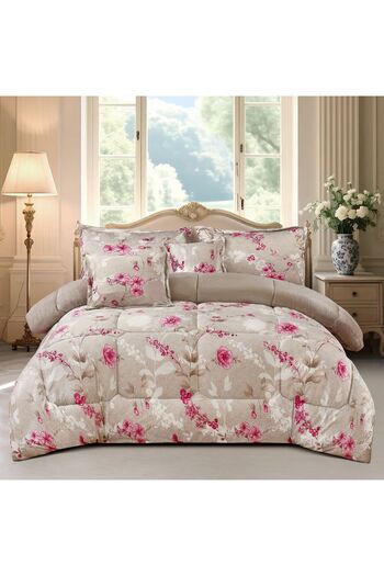 Roshen 4-piece double bed sheet set, high-quality and elegant winter fur velvet for your room, size 160*220 cm