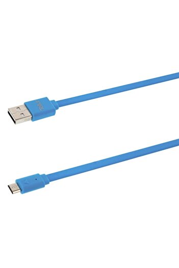 TELLUR Cable Data and Charging USB-A to microUSB Basic Flat, 18W, 1m, White