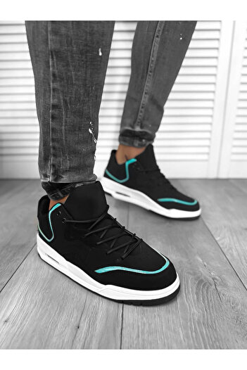 dehaine Casual Sneakers, Men, Fashion, 5919, BLACK Green