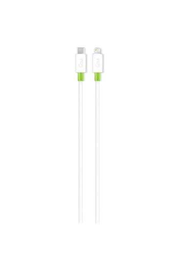 Hoco USB-A to Lightning Data and Charging Cable Flash X20, 18W, 3m, White