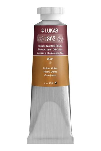 Lukas 1862 OIL 37ML YELLOW OCHRE