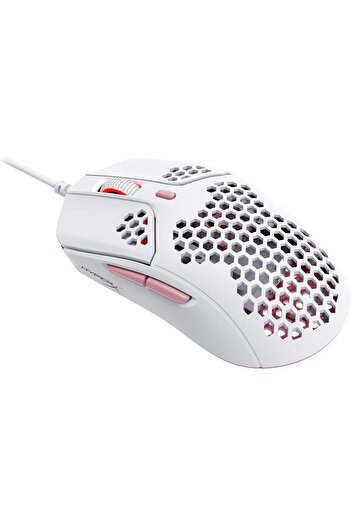 HyperX Pulsefire Haste - Gaming Mouse (White-Pink)