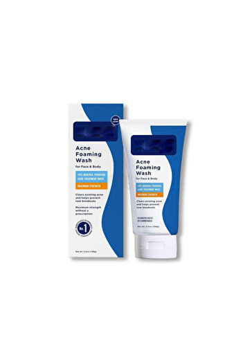 genric Maximum Strength Acne Foaming Wash – 10% Benzoyl Peroxide, 156g