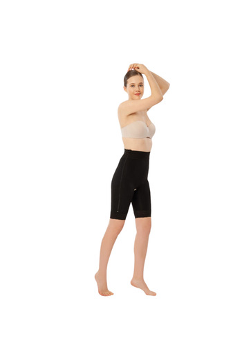 Fstyle Women's Medical Corset Size XL Post-Liposuction Corset Panty Black