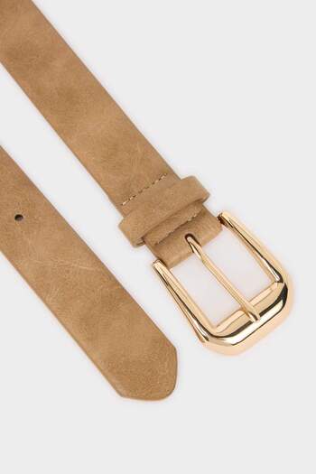 DeFacto Women's Big Buckle Faux Leather Jean Belt F3280Axns