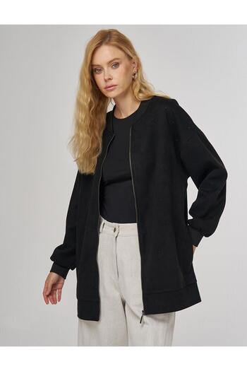 Kayra Hotfix Printed Suede Jacket 13081