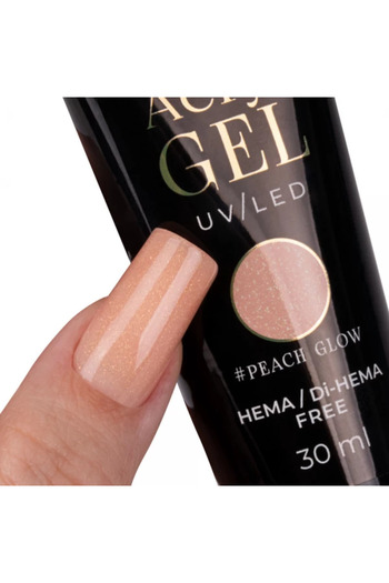 Molly Lac Molly Nails Peach Glow HEMA-free acrylic gel 30ml