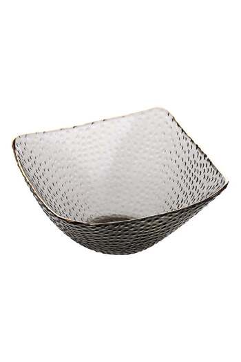 Shuer Nordic Designed Square Bowl Grey 14.5x14.5x6.7cm
