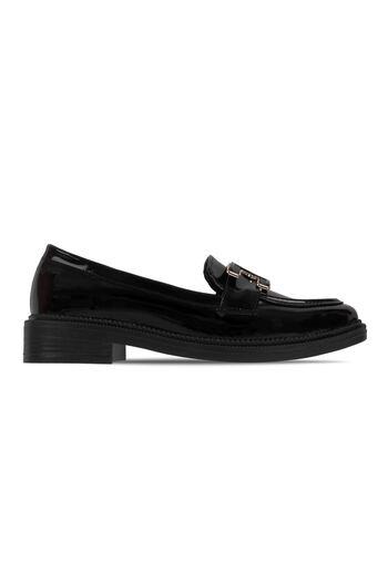 Lal Shoes & Bags Remind Women's Buckle Detailed Loafer (B4174)-R.Black