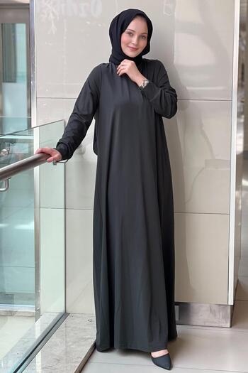 Ceremony Basic Long Sleeve Bamboo Dress