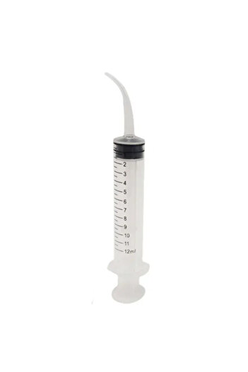 Choice1 1 hole Curved 12ml 12/20ML Ear Care Tool Household Cleaner Irrigation Kit Ear Wax Removal Tool Water
