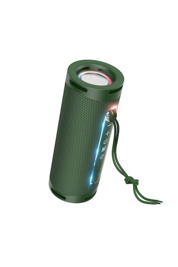 Hoco Portable Bluetooth Speaker 5.1, 2x5W - Dazzling Pulse (HC9) - Green