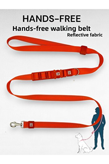 CARAMELOS Hands-Free Hands-Free Dog Walking Strap- Dog Walking Strap - Hands Free- Dog Walking Leash