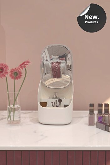 decorev Mirrored Kangaroo Cosmetic Organizer