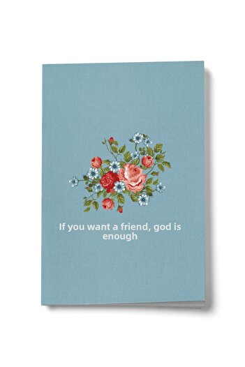 Bi Dünya Haber If You Want It, God Will Give It to You Mini Notebook