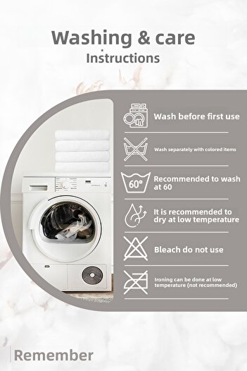Anılsan 6-Piece Eco Beige Hand Towels - 50X70Cm, 125Gr, 100% Cotton, Spa and Hotel Towels, Suitable for Daily Use