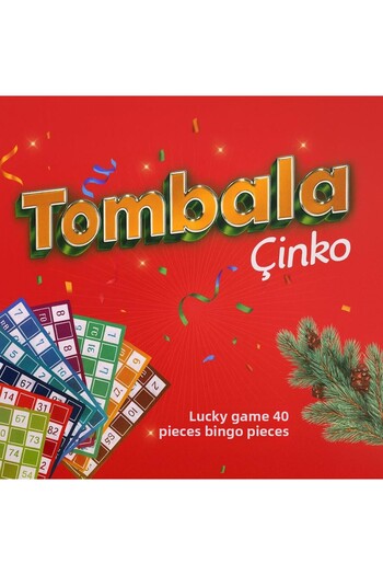 hak-iş oyuncak Classic Bingo Zinc Set – 90 Pieces Stone Lucky Game