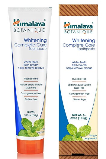Himalaya Botanique Whitening Complete Care Simply Peppermint Toothpaste 150Gr