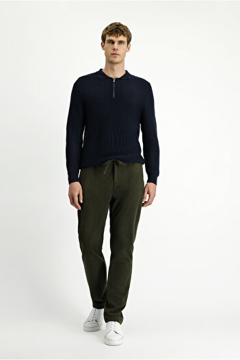 Kiğılı Beli̇ Last.Bag.Örme Sports Pants - 8683841933748